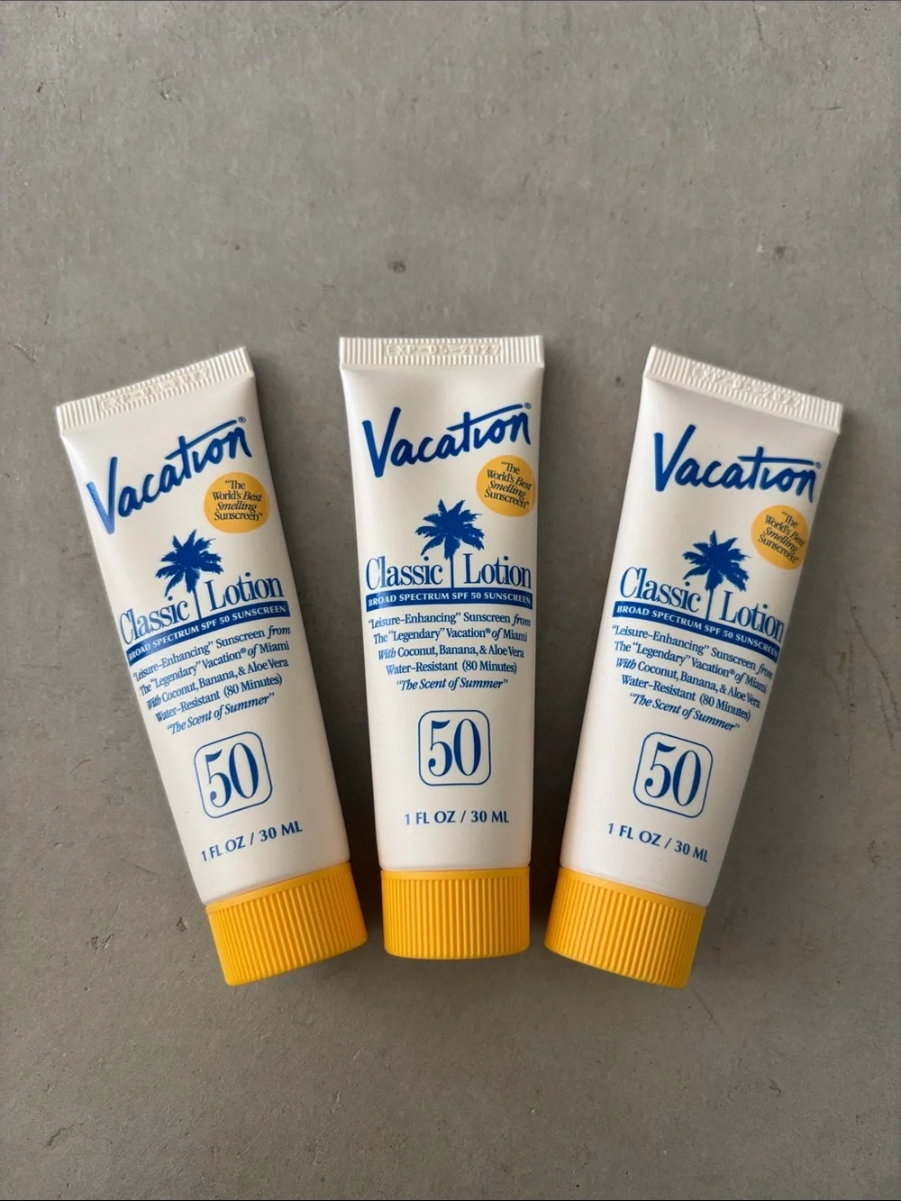 New, Sealed VACATION Sunscreens Bundle